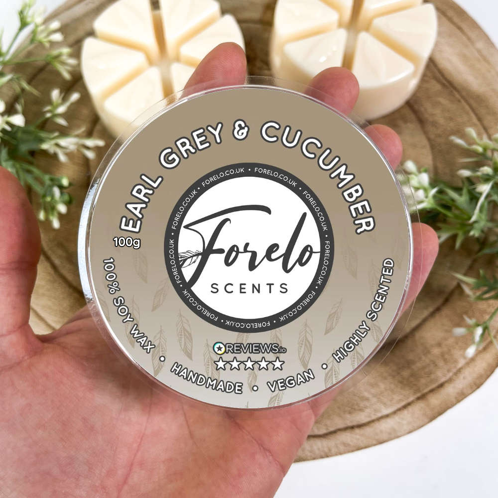 Earl Grey & Cucumber · Unisex Soy Wax Melt