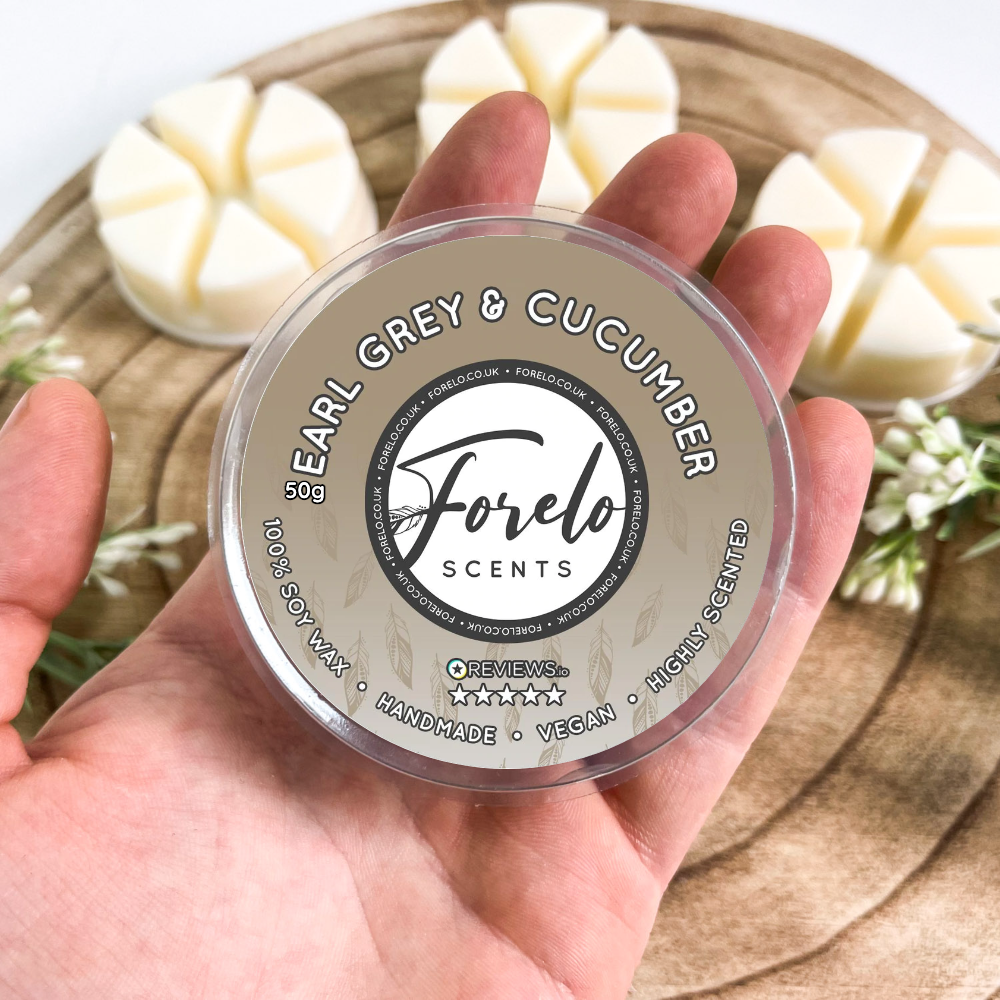 Earl Grey & Cucumber · Unisex Soy Wax Melt