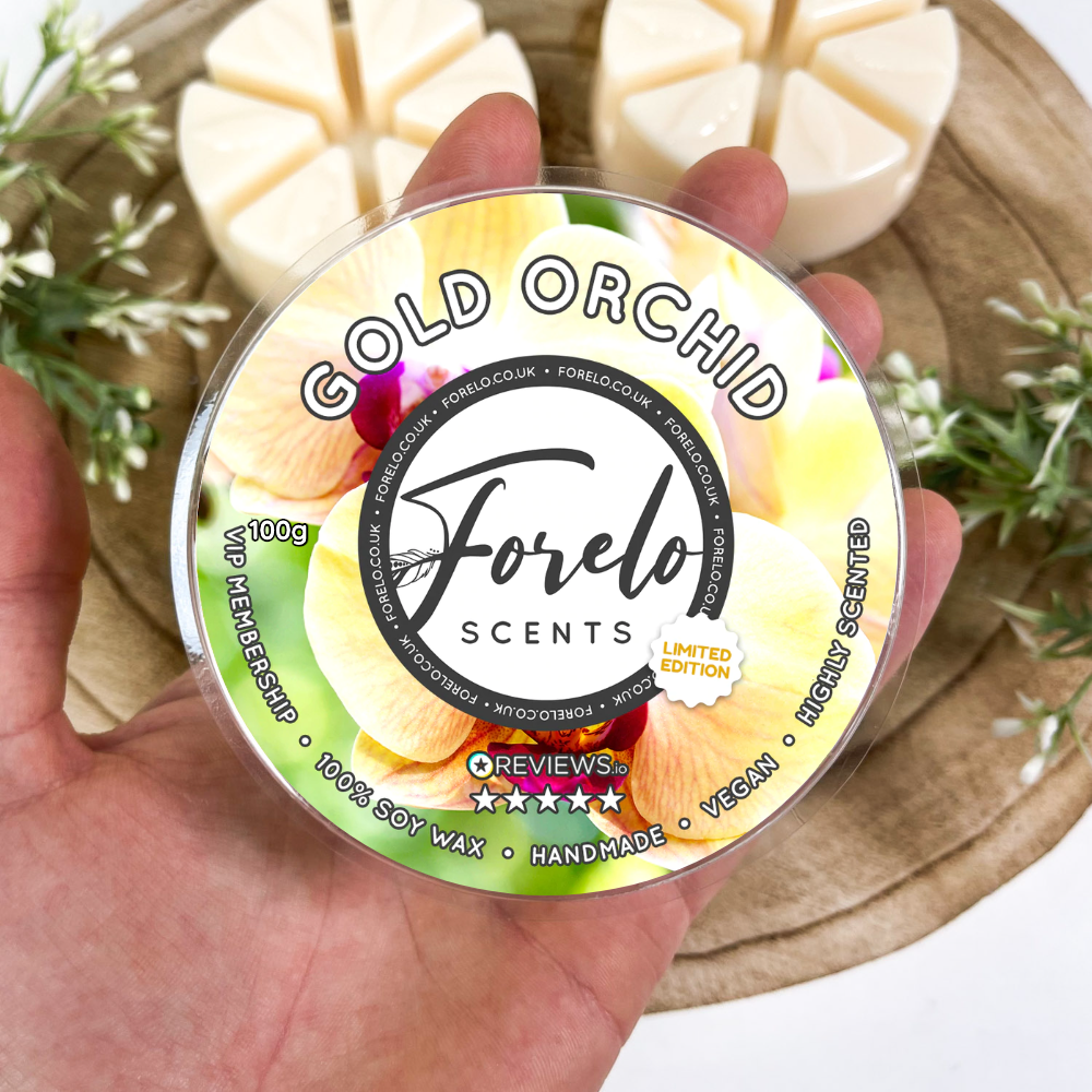 Gold Orchid Soy Wax Melt