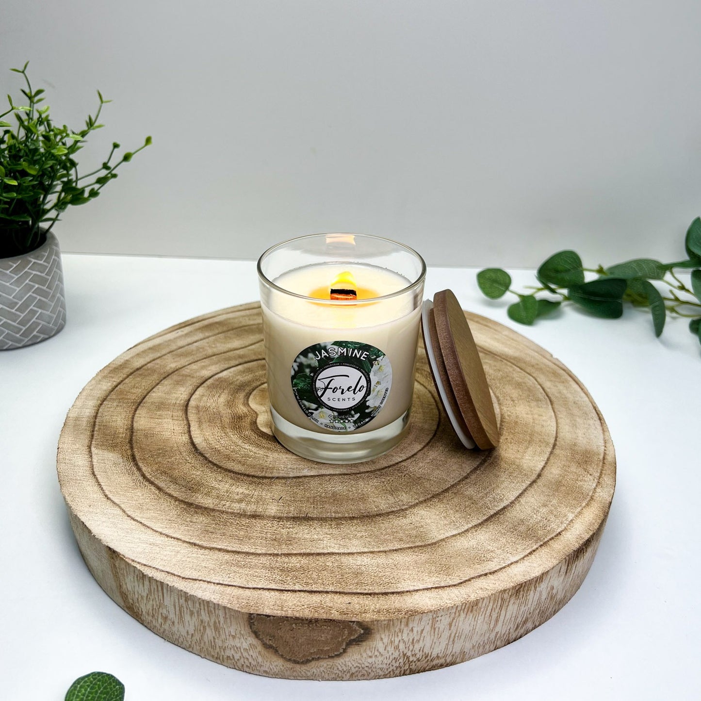 Jasmine Soy Candle 130Hrs Burn Time