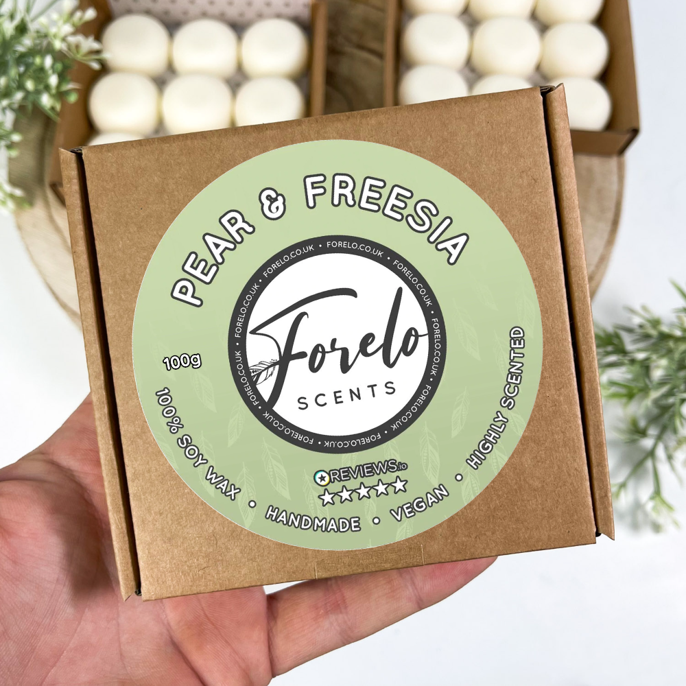 Pear & Freesia · Unisex Soy Wax Melt