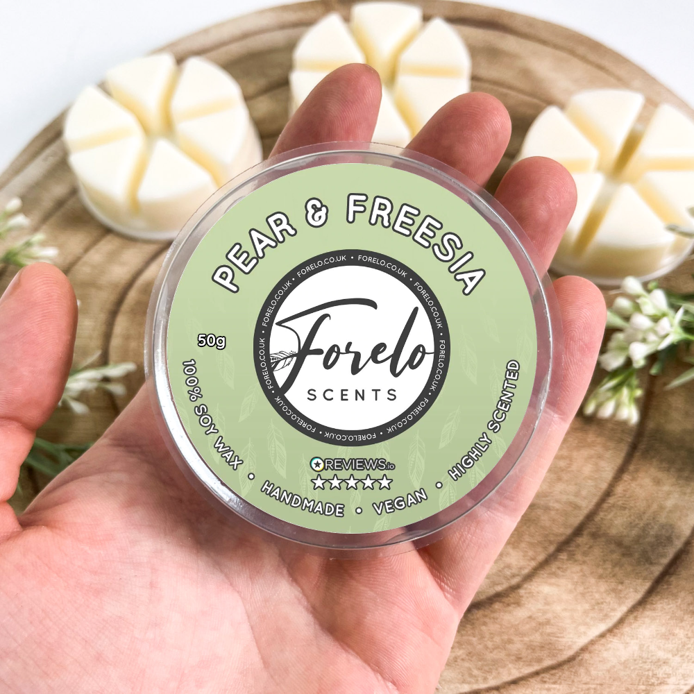 Pear & Freesia · Unisex Soy Wax Melt