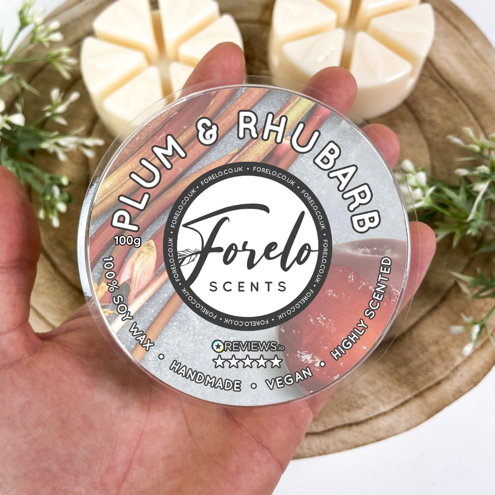 Plum & Rhubarb Soy Wax Melt