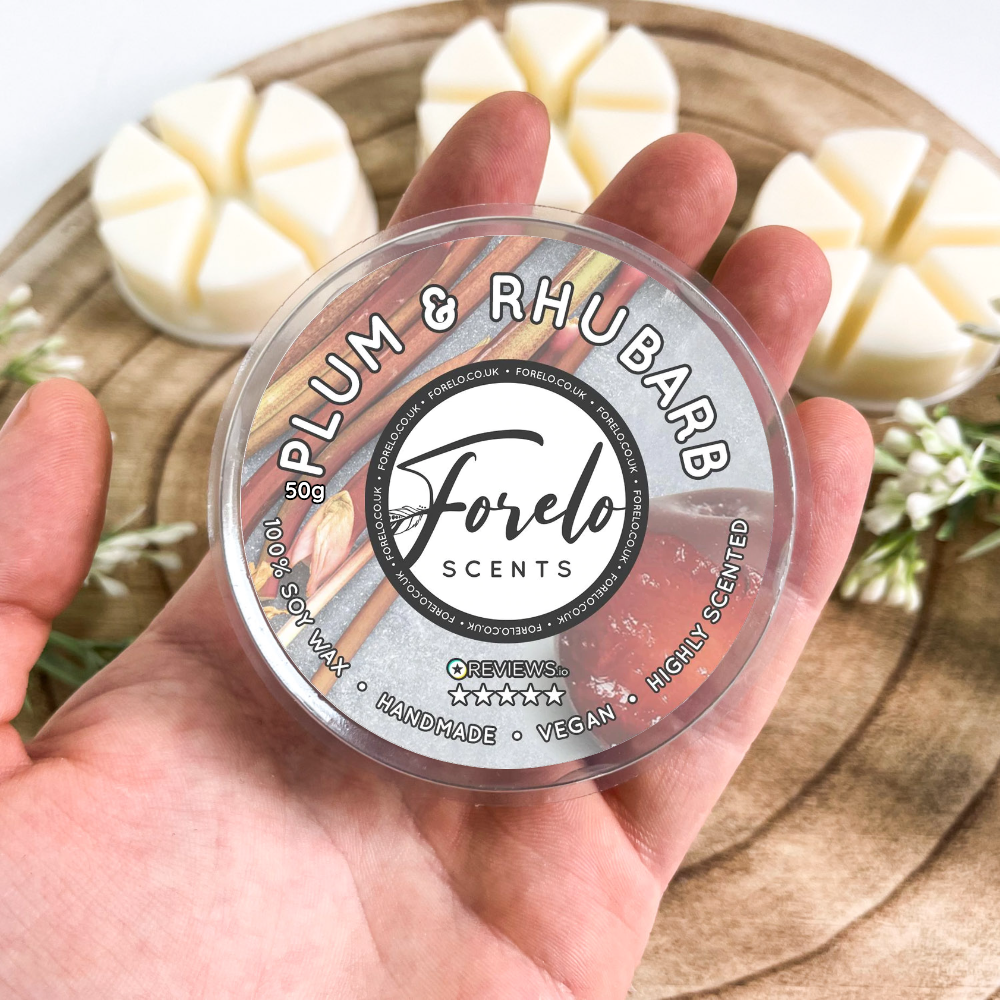 Plum & Rhubarb Soy Wax Melt