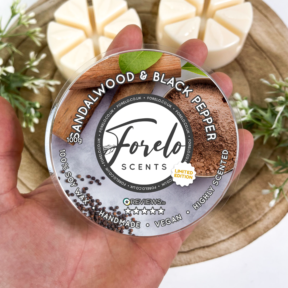Sandalwood & Black Pepper Soy Wax Melt