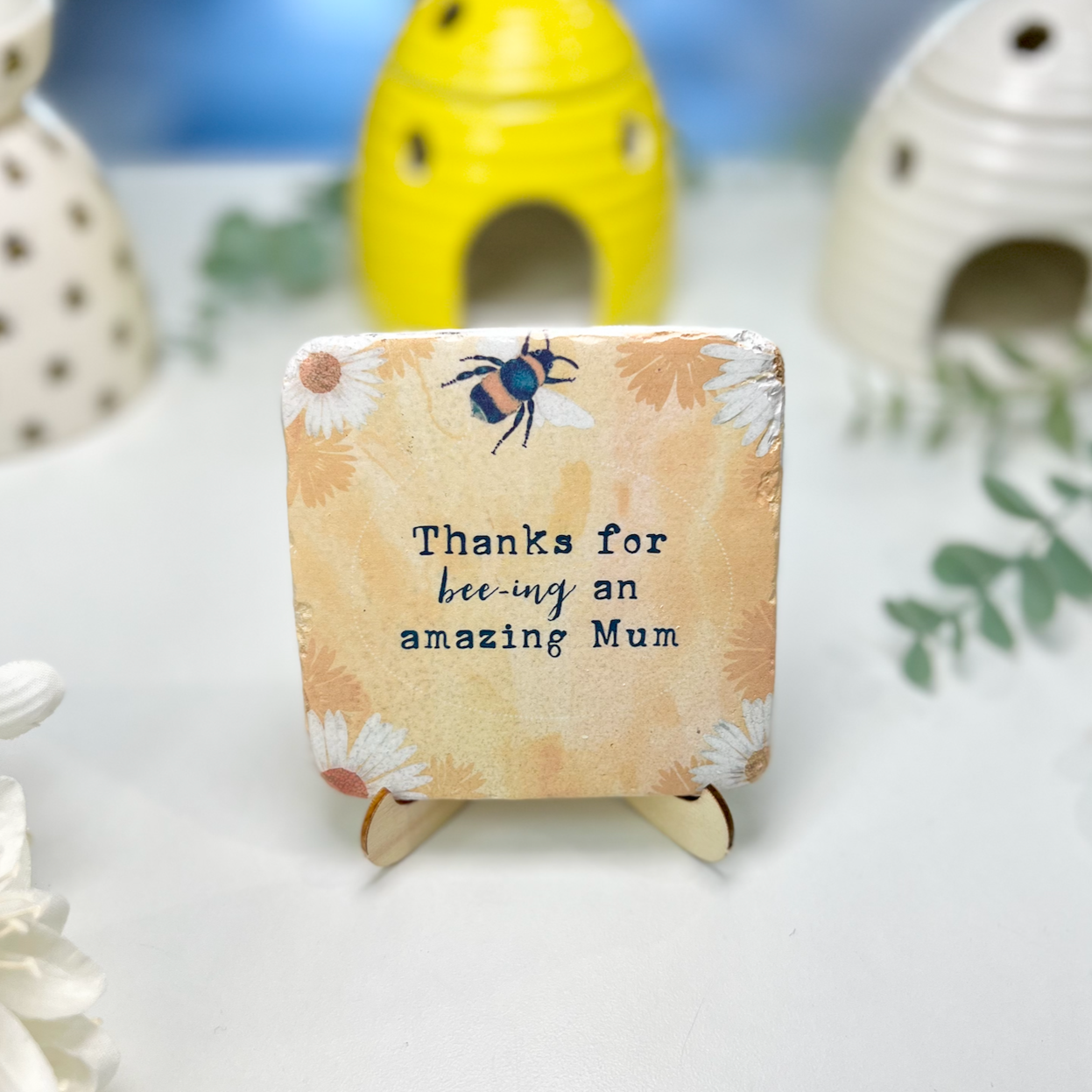 Bee-utiful Coasters With Quotes - Resin