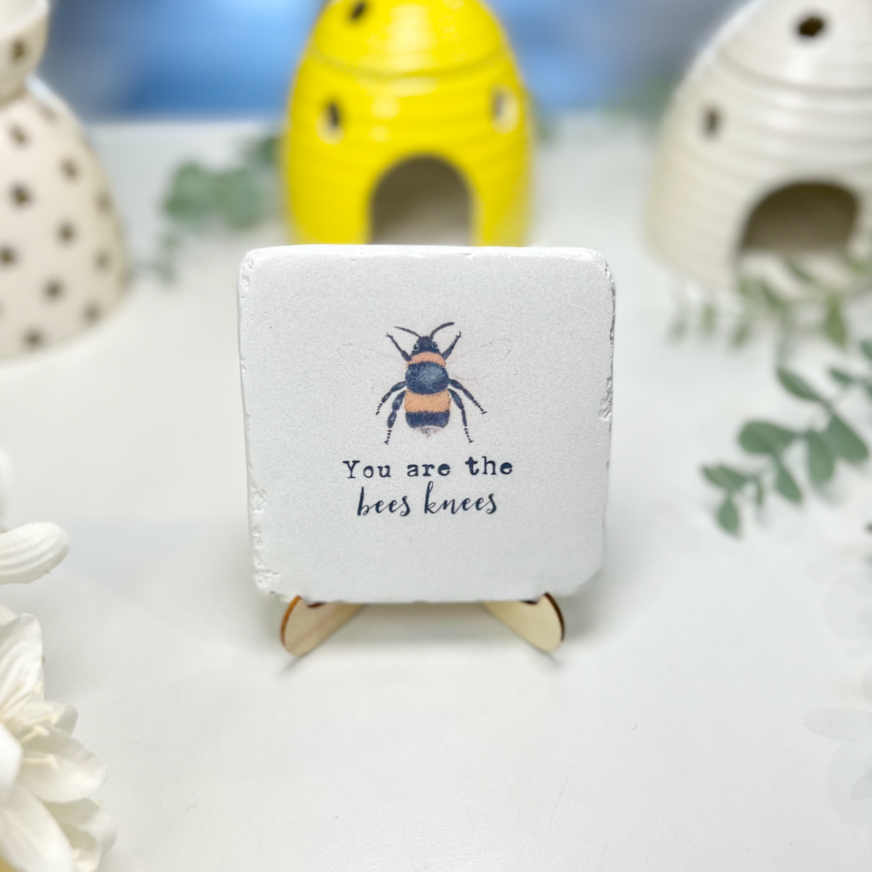 Bee-utiful Coasters With Quotes - Resin