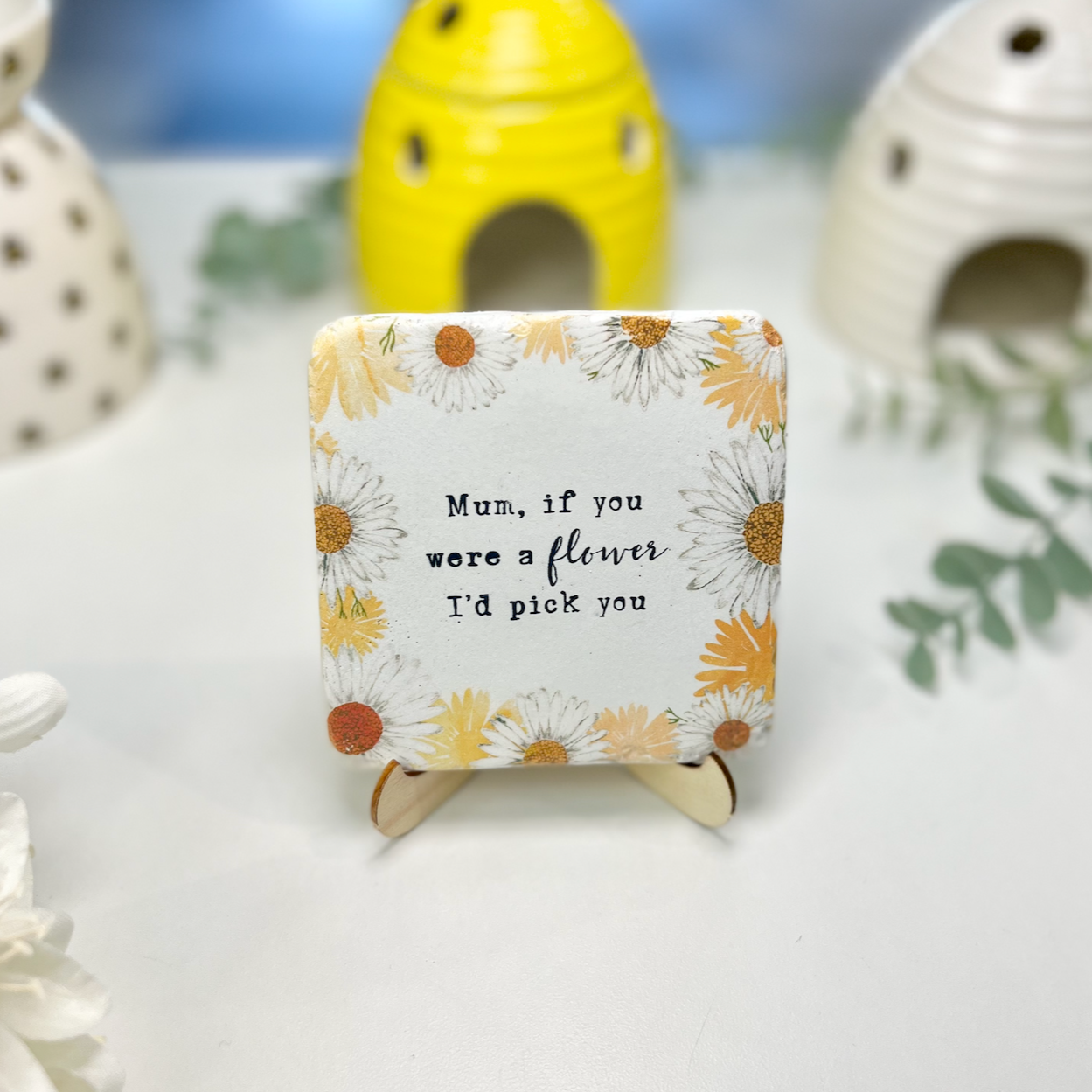 Bee-utiful Coasters With Quotes - Resin