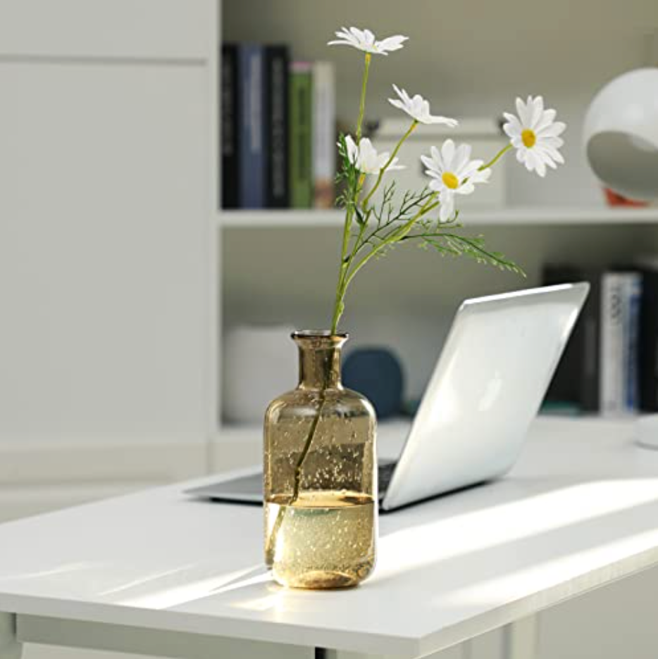 Water Effect Glass Vase - Unique Design