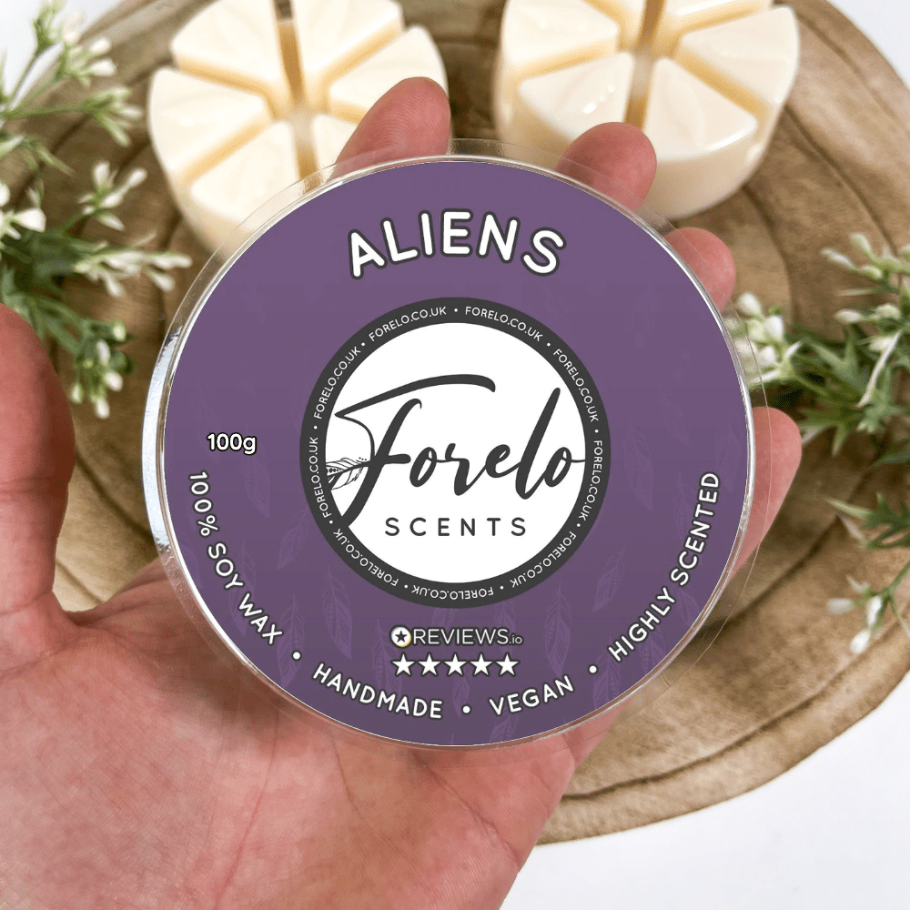 Aliens · Perfume Soy Wax Melt Highly Scented Home Fragrance - Forelo Scents