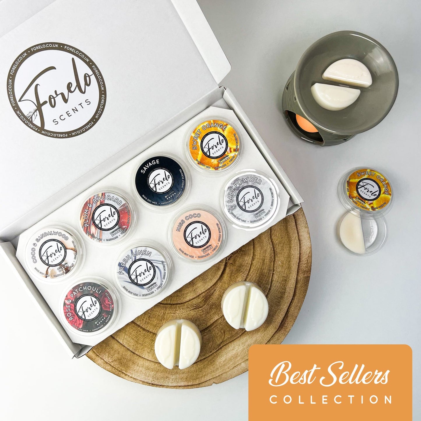 Top Picks Soy Wax Melt Sampler - Best Sellers Collection - Forelo Scents
