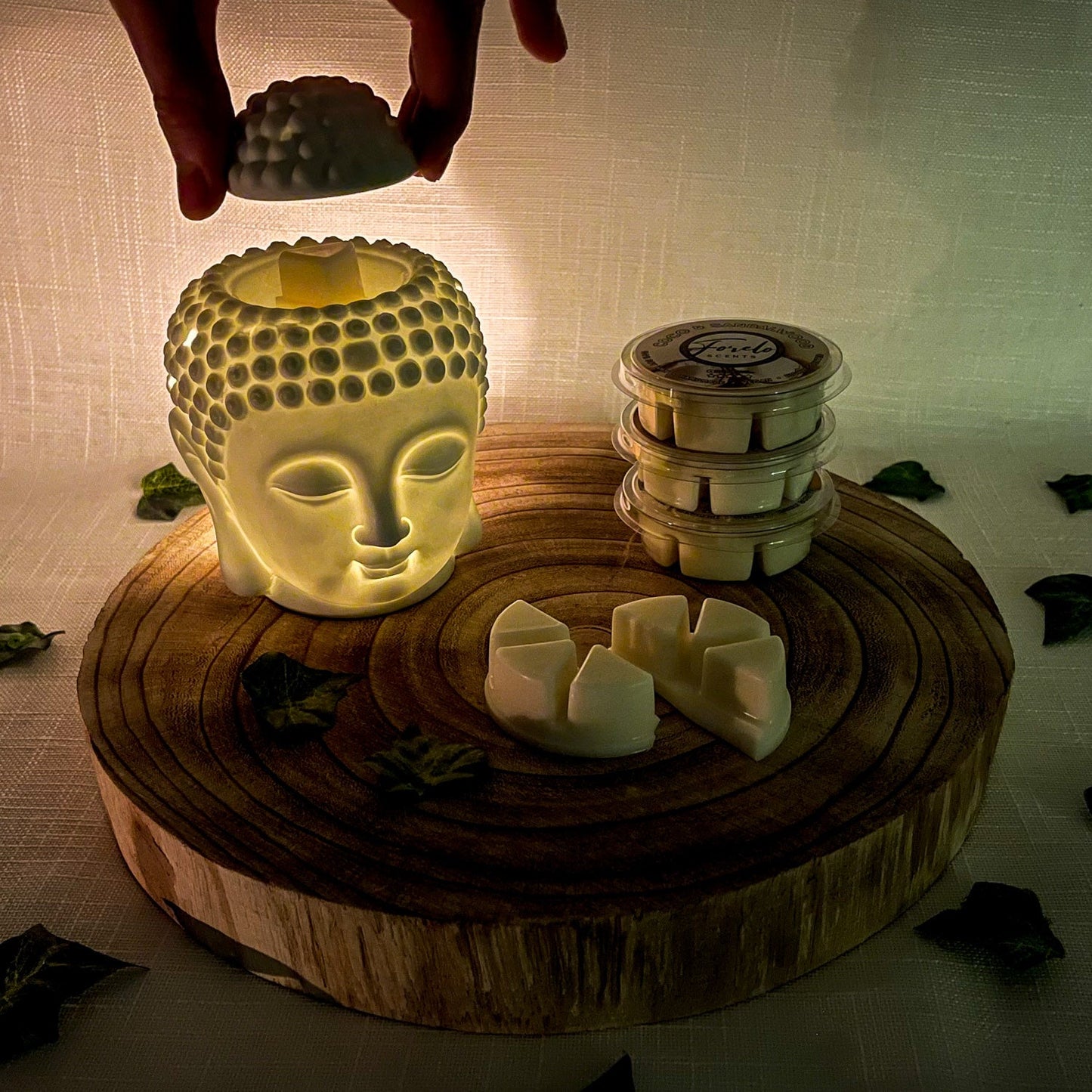 Buddha Burner & Wax Melt Bundle - Forelo Scents