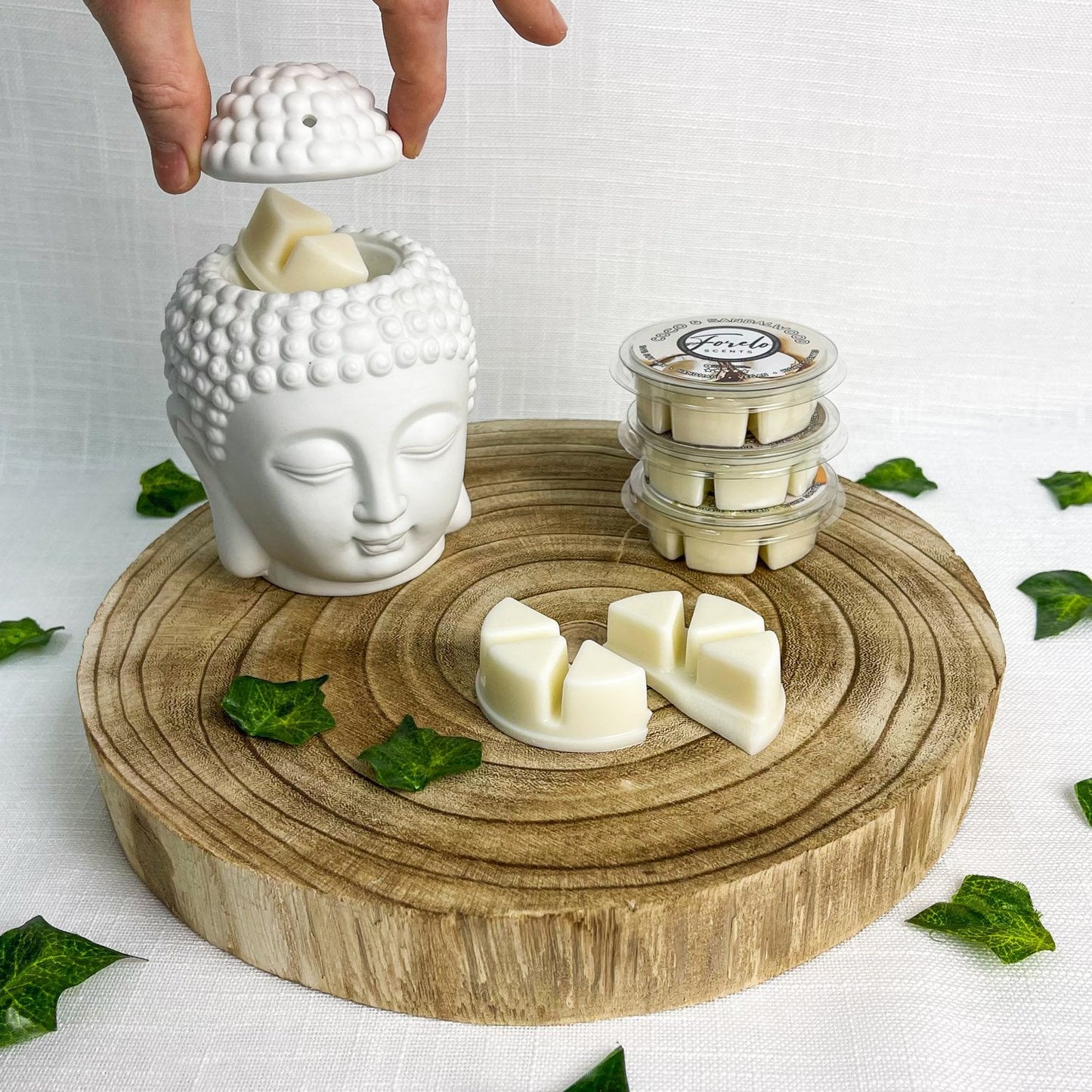 Buddha Burner & Wax Melt Bundle - Forelo Scents