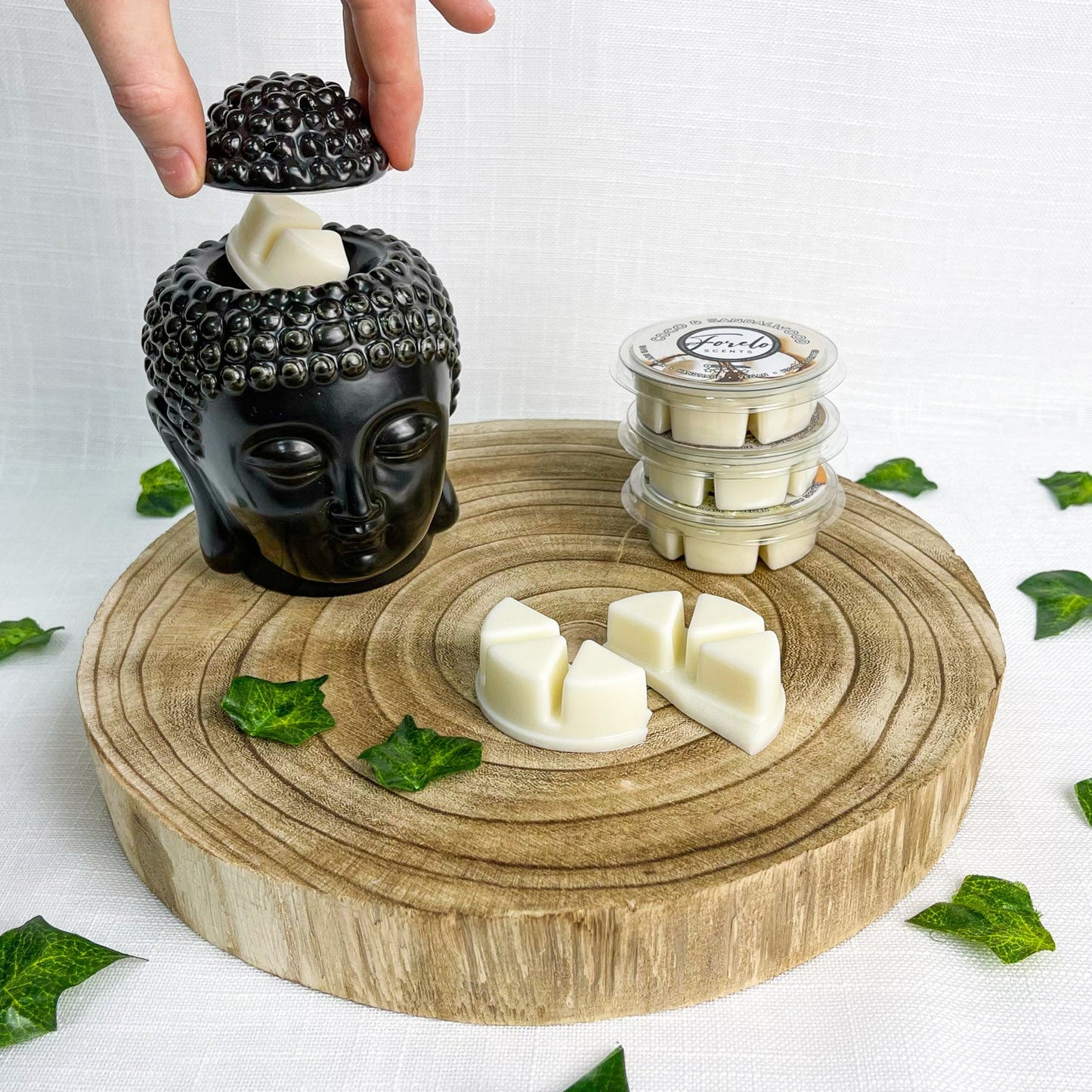 Buddha Burner & Wax Melt Bundle - Forelo Scents