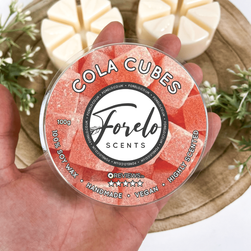 Cola Cubes Home Fragrance Wax Melts - Soy, Sweet and Scented - Forelo Scents