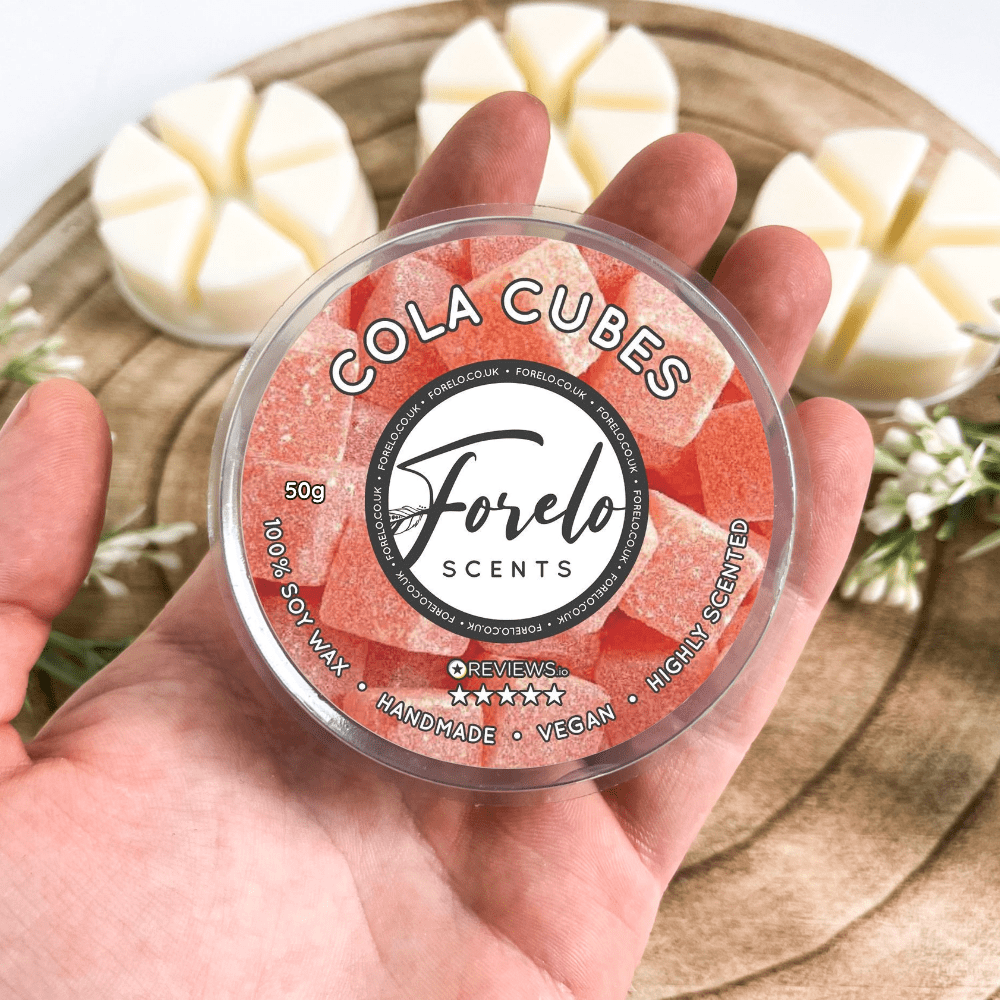 Cola Cubes Home Fragrance Wax Melts - Soy, Sweet and Scented - Forelo Scents