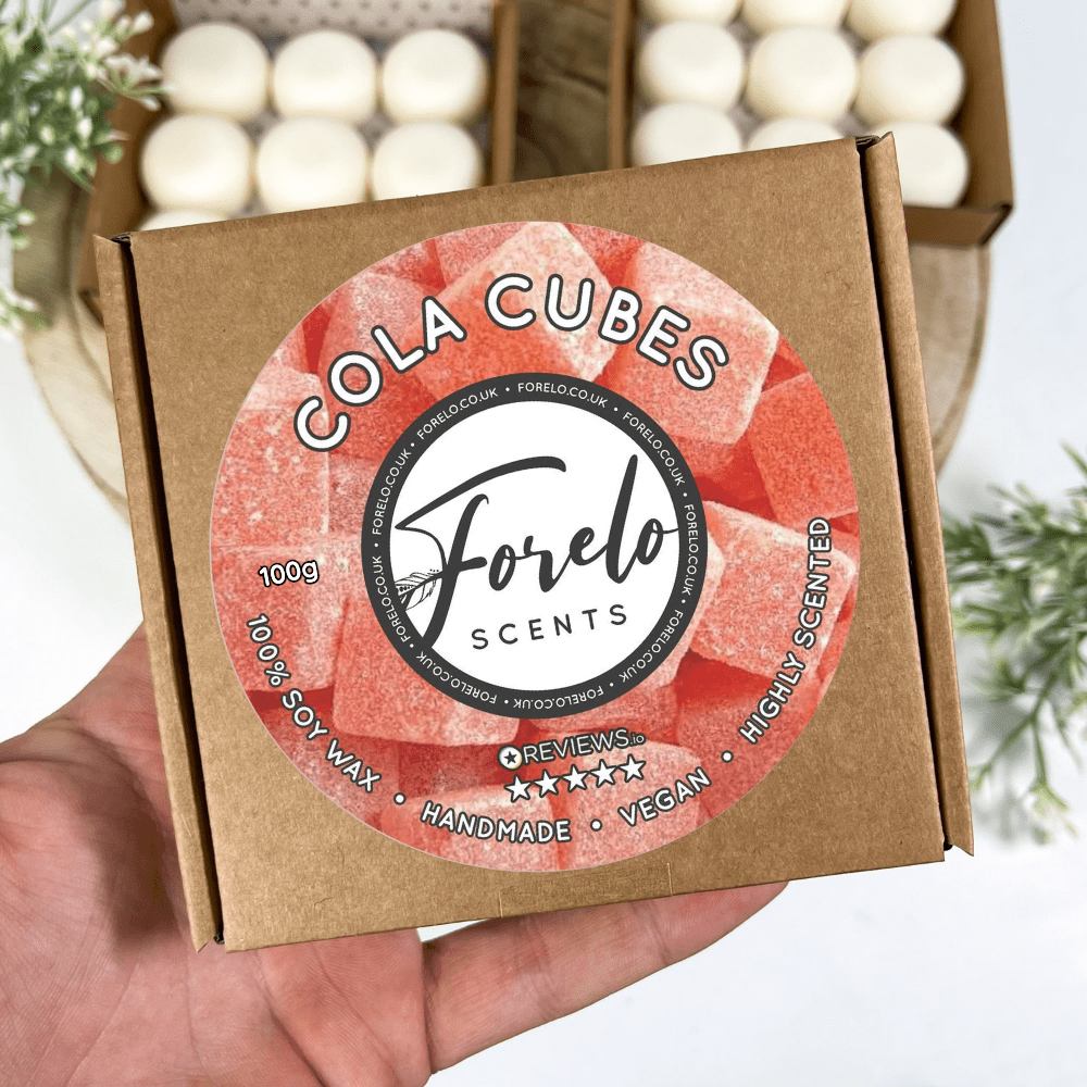 Cola Cubes Home Fragrance Wax Melts - Soy, Sweet and Scented - Forelo Scents