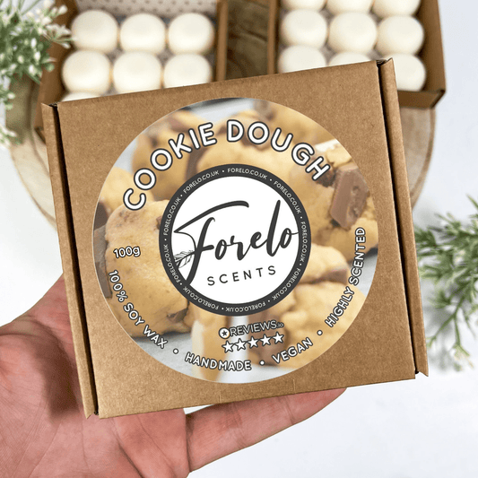 Vegan Cookie Dough Scented Soy Wax Melts - Natural Home Fragrance - Forelo Scents