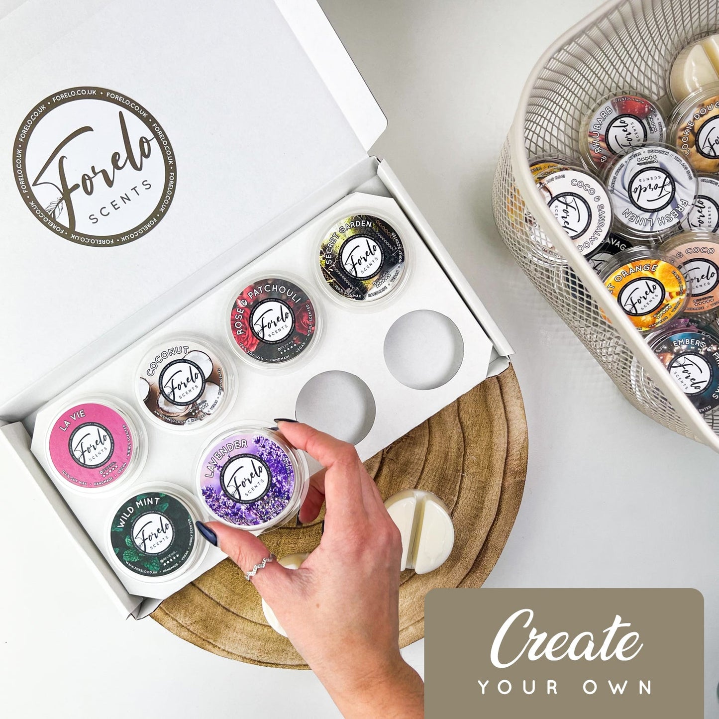 Create Your Own Wax Melt Sample Box – Luxury Customisable Scents - Forelo Scents