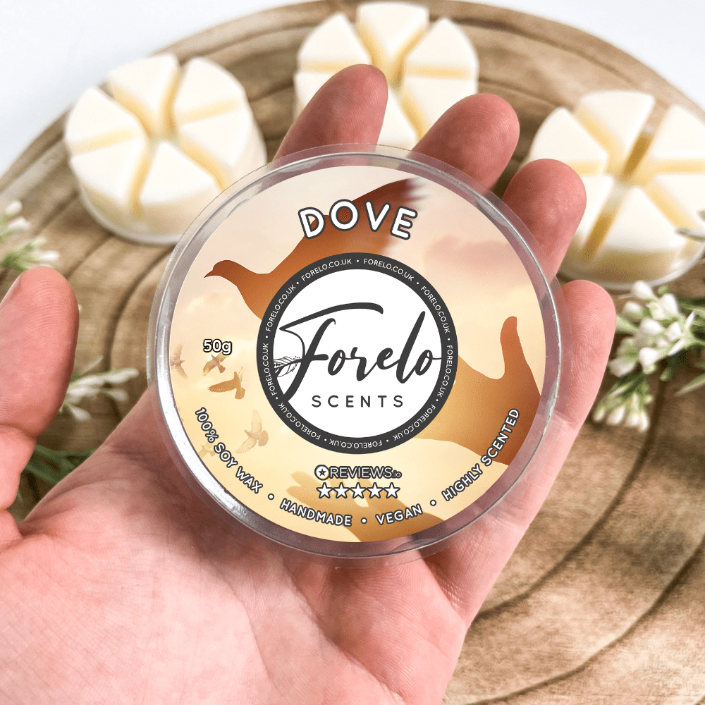 Dove Soy Wax Melt – Soft, Clean Floral Home Fragrance - Forelo Scents