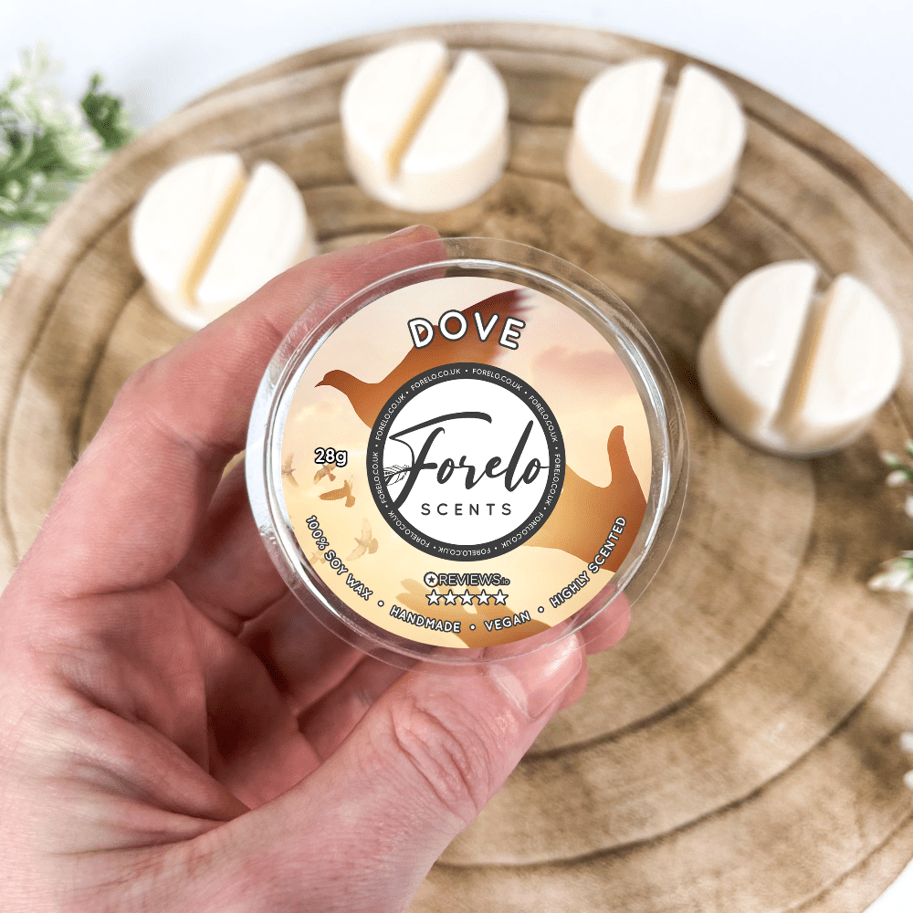 Dove Soy Wax Melt – Soft, Clean Floral Home Fragrance - Forelo Scents