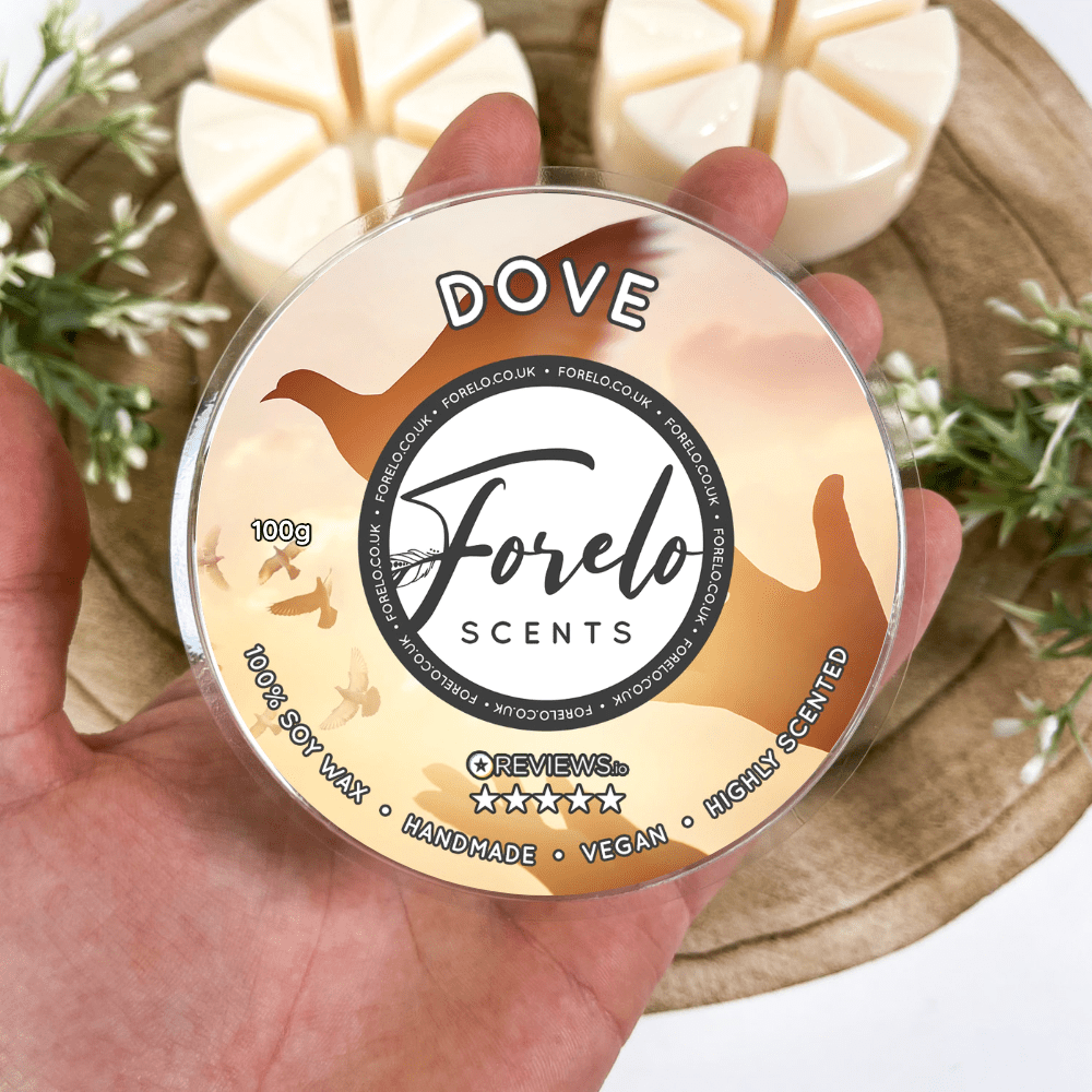Dove Soy Wax Melt – Soft, Clean Floral Home Fragrance - Forelo Scents