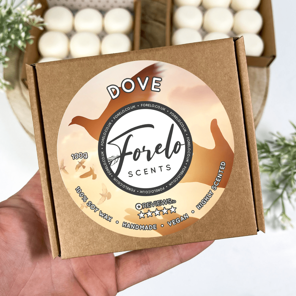 Dove Soy Wax Melt – Soft, Clean Floral Home Fragrance - Forelo Scents
