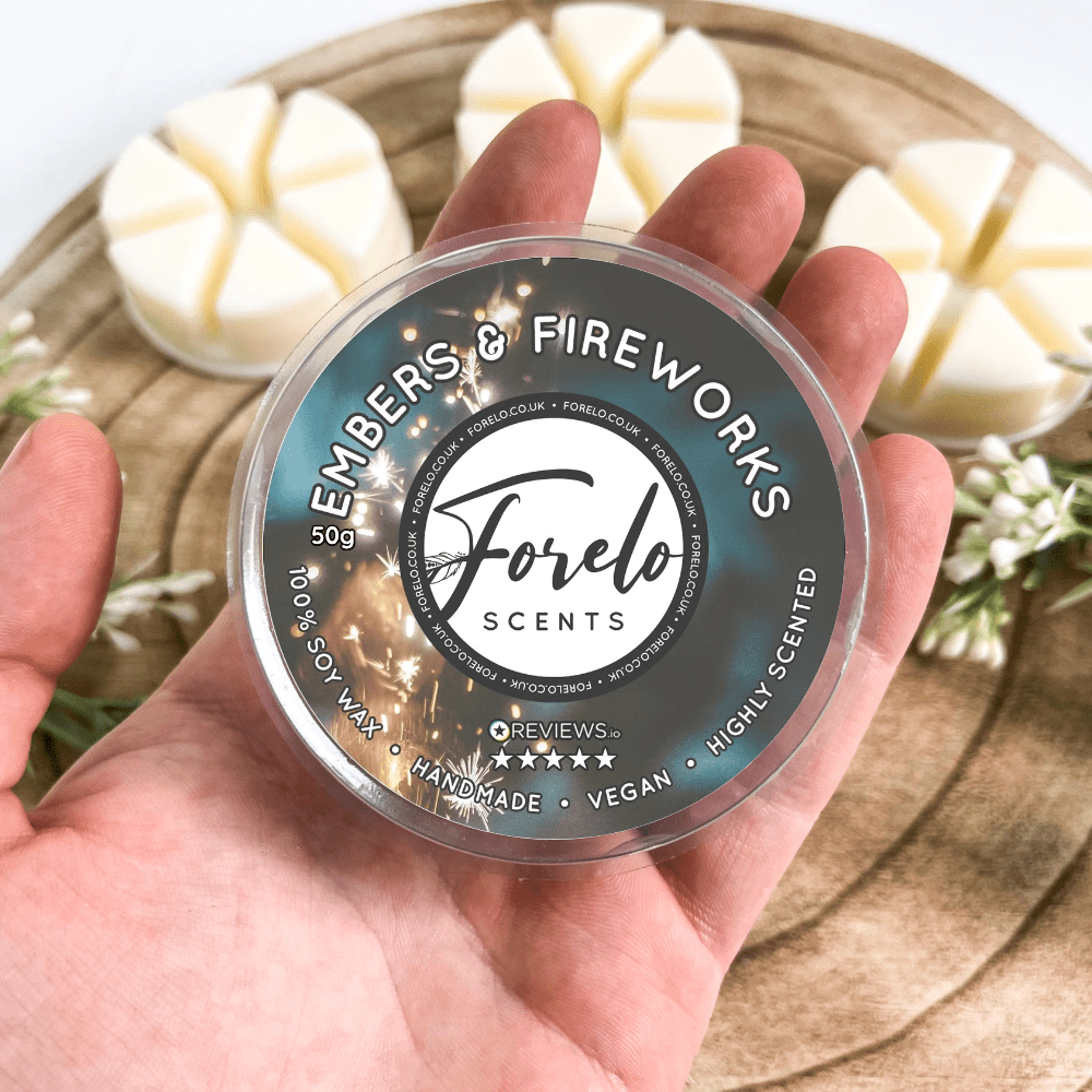 Embers & Fireworks Fragrance Melt - Soy Wax Vegan - Forelo Scents