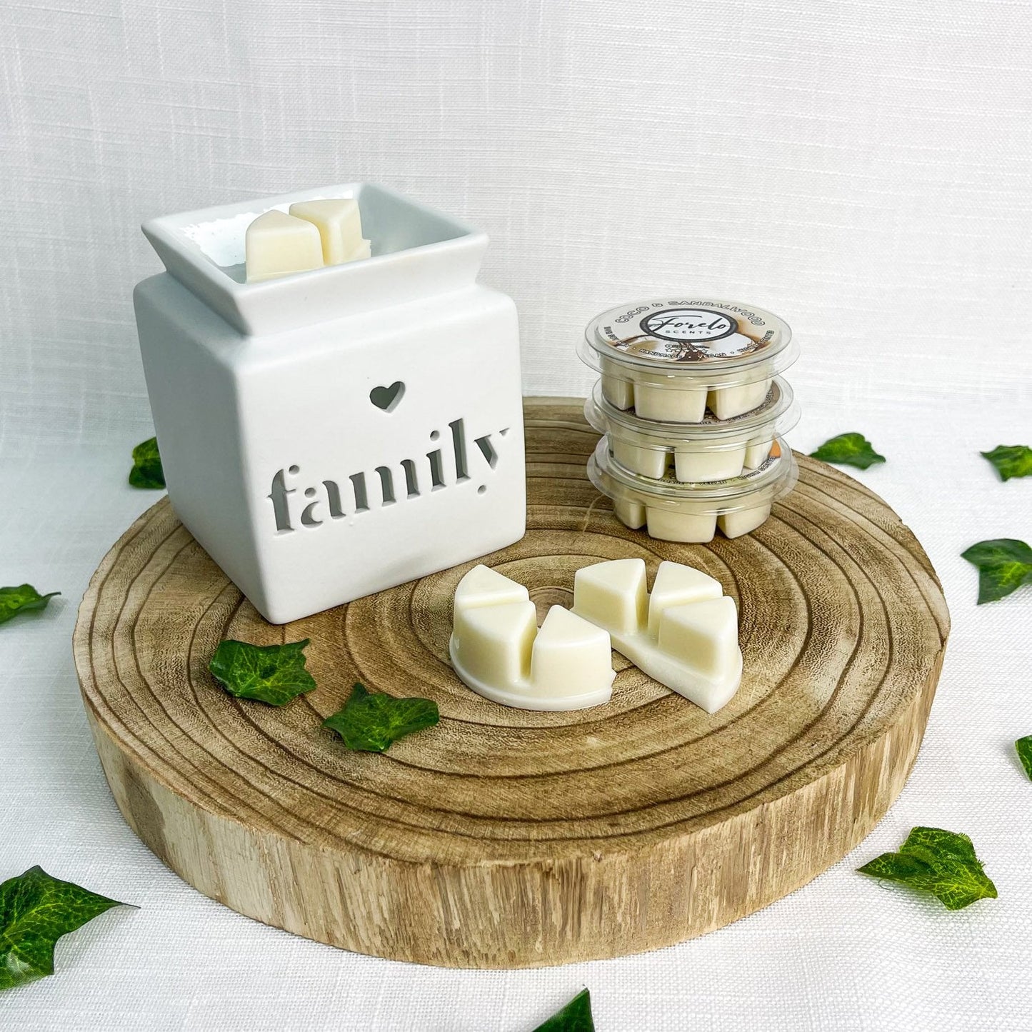 Family Burner & Wax Melt Bundle - Forelo Scents