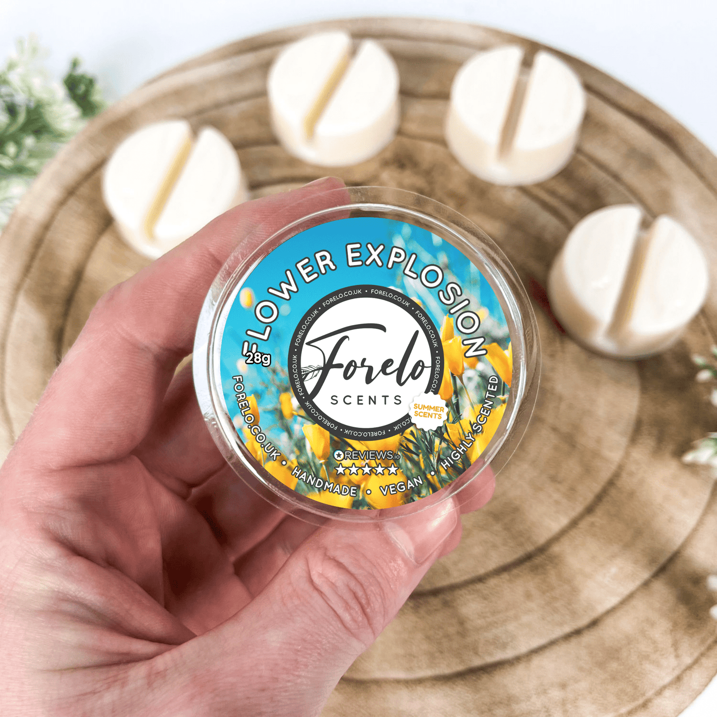 Flower Explosion Soy Wax Melt - Summer Scent - Forelo Scents