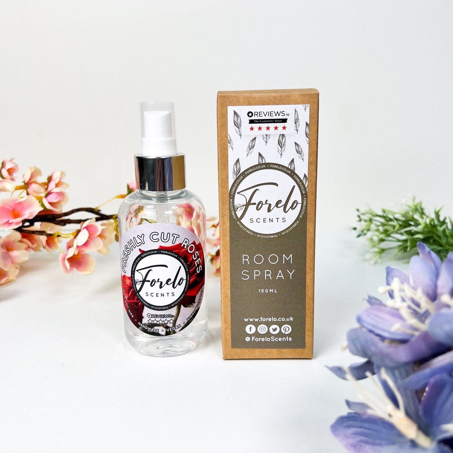 Freshly Cut Roses Room Spray - Forelo Scents