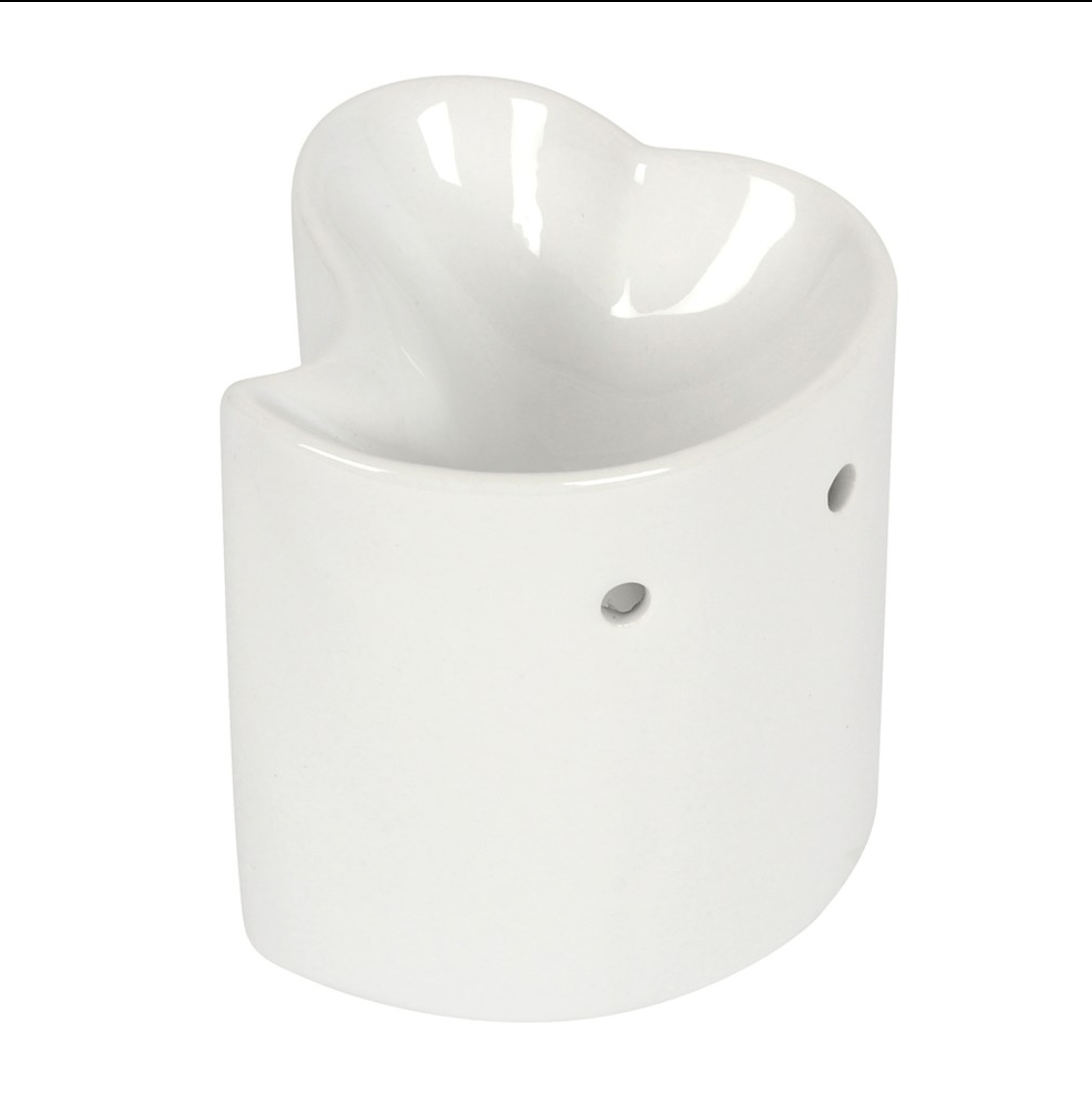 Heart Ceramic Wax Melt Burner - Aromatherapy - Forelo Scents
