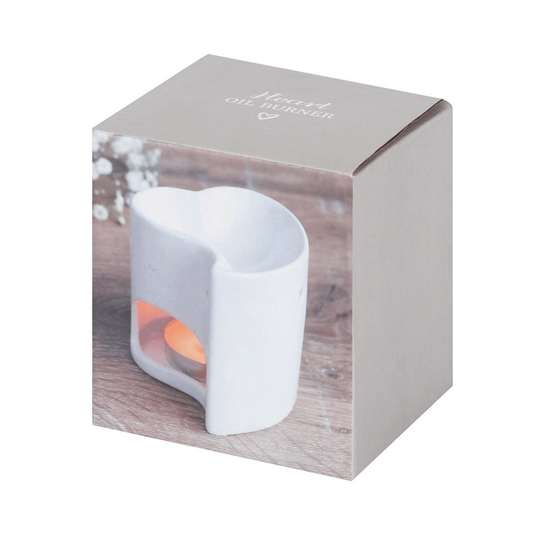 Heart Ceramic Wax Melt Burner - Aromatherapy - Forelo Scents