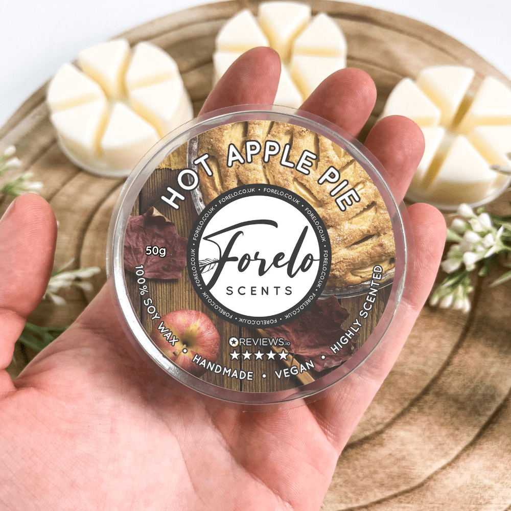 Hot Apple Pie Soy Wax Melt Home Fragrance - Forelo Scents