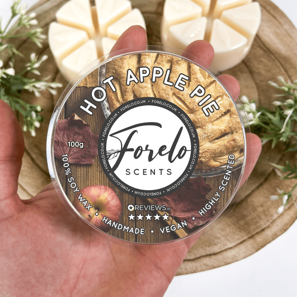Hot Apple Pie Soy Wax Melt Home Fragrance - Forelo Scents