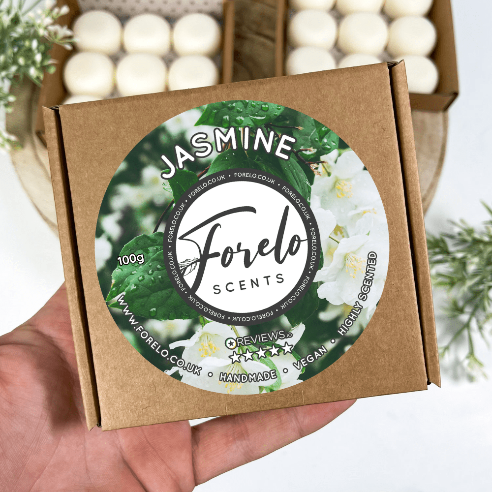 Jasmine Soy Wax Melt – Sweet Floral Home Fragrance - Forelo Scents