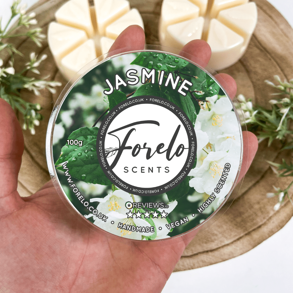 Jasmine Soy Wax Melt – Sweet Floral Home Fragrance - Forelo Scents