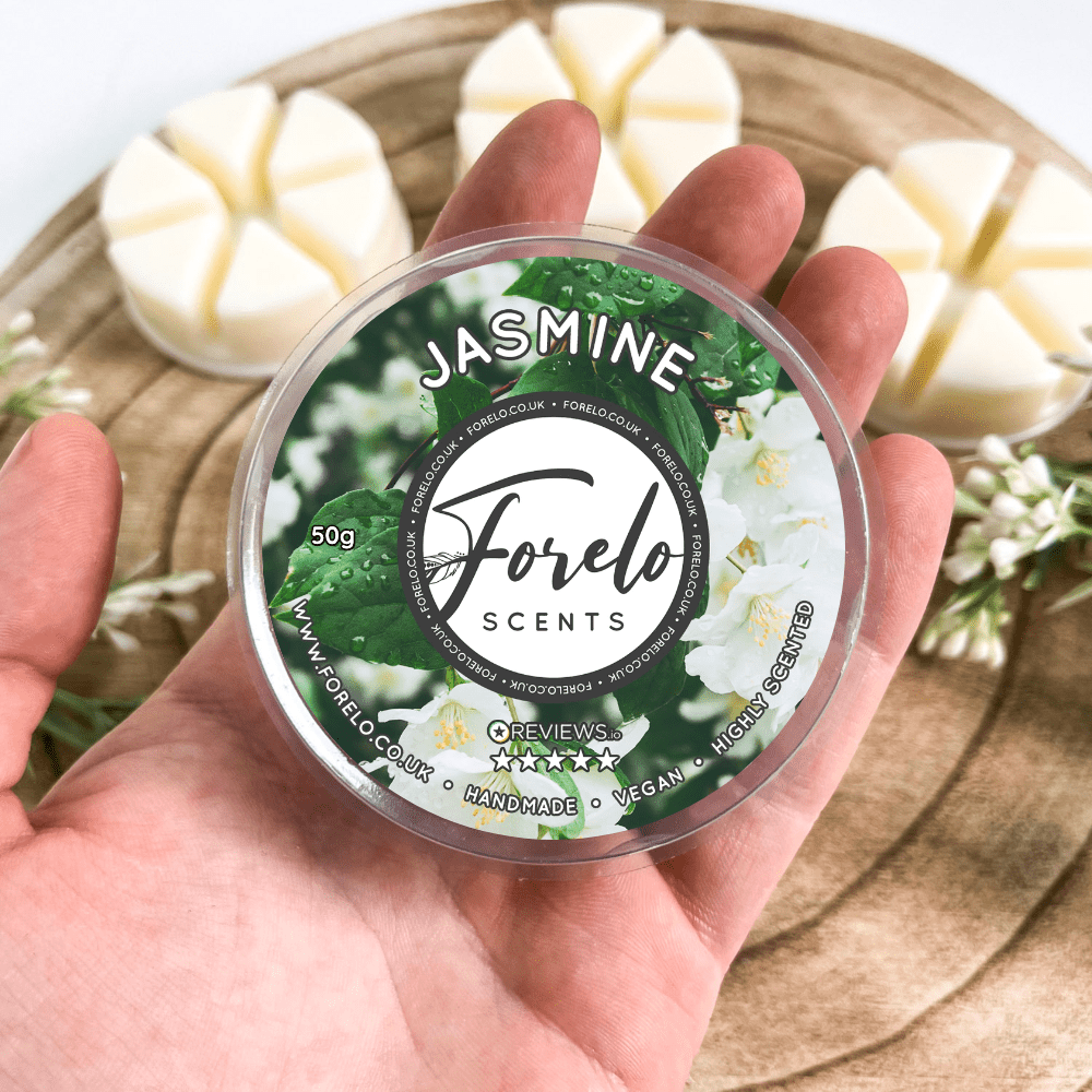 Jasmine Soy Wax Melt – Sweet Floral Home Fragrance - Forelo Scents