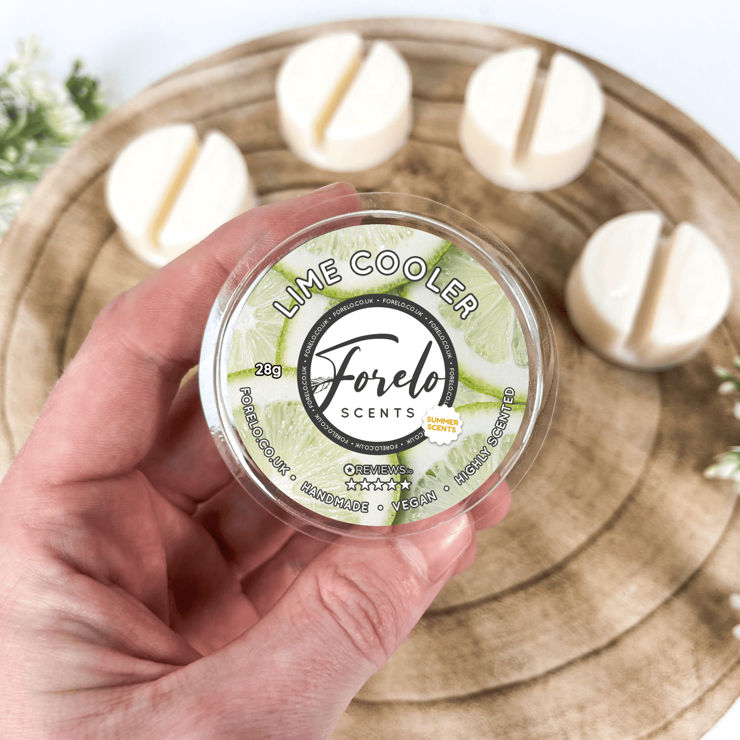 Lime Cooler Soy Wax Melt - Forelo Scents