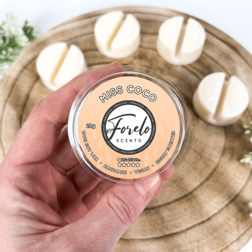 Miss Coco · Perfume Soy Wax Melt Highly Scented Home Fragrance - Forelo Scents