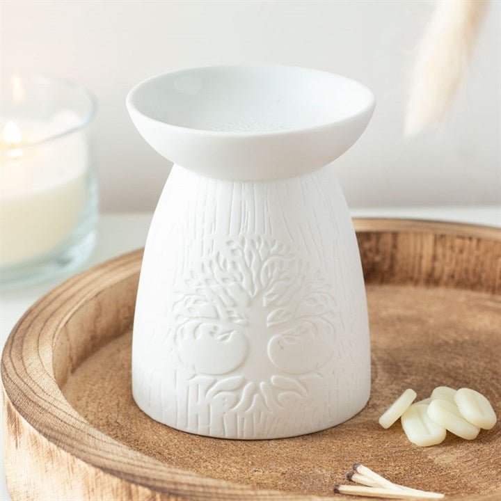 Tall Tree of Life Ceramic Wax Melt Burner - Forelo Scents