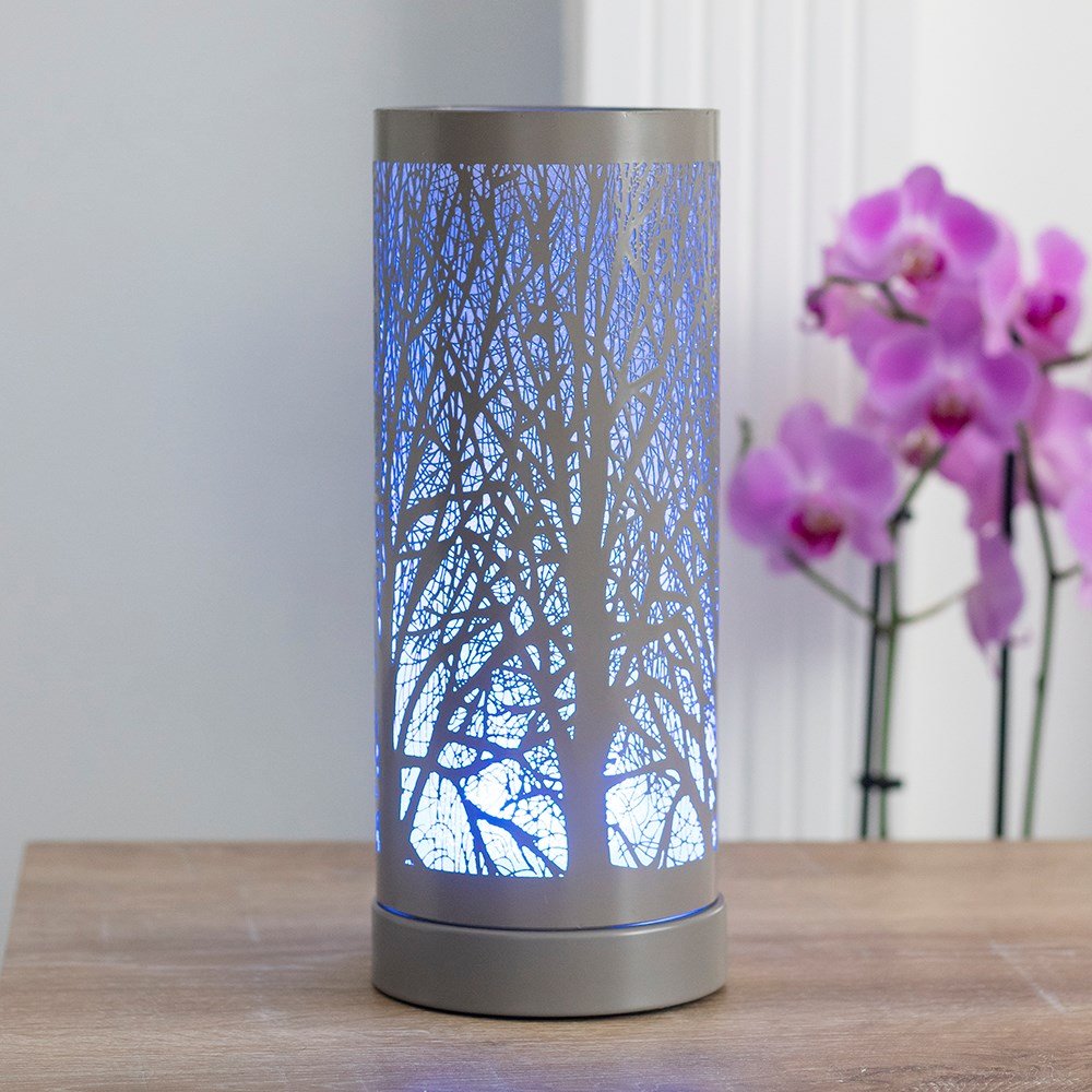 Grey Tree Silhouette LED Colour Changing Burner - Forelo Scents