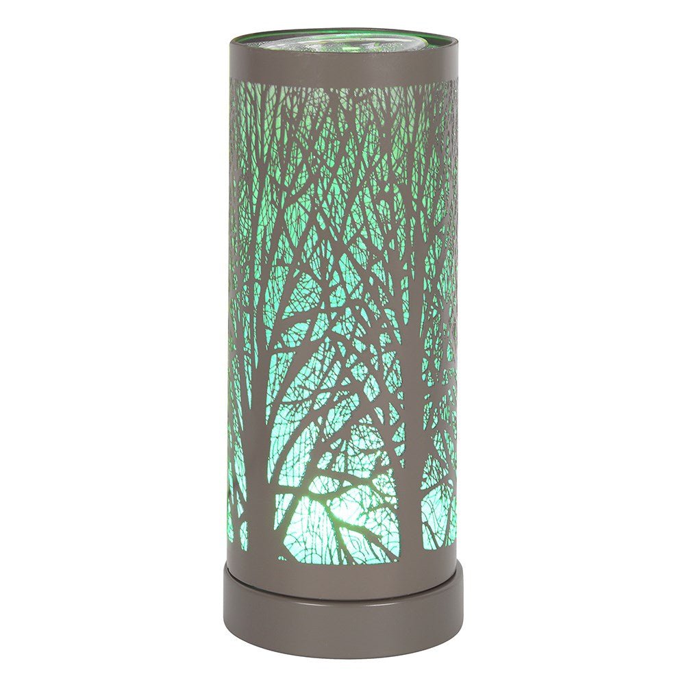 Grey Tree Silhouette LED Colour Changing Burner - Forelo Scents