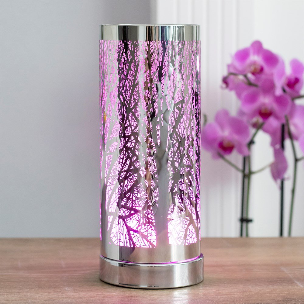 Grey Tree Silhouette LED Colour Changing Burner - Forelo Scents