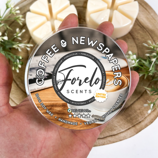 Coffee & Newspapers Soy Wax Melt