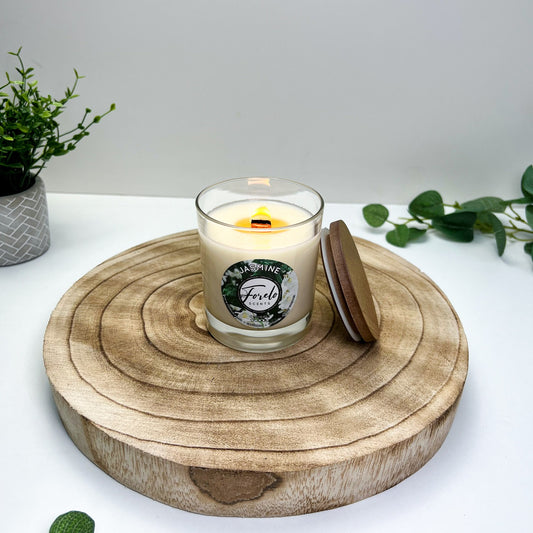 Jasmine Soy Candle 130Hrs Burn Time