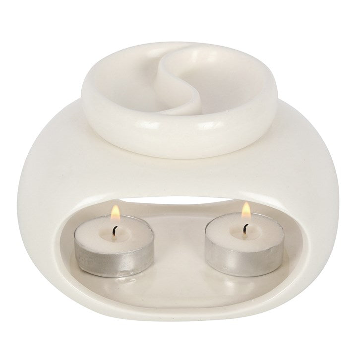 Dual Burner Ceramic Wax Melts Burner