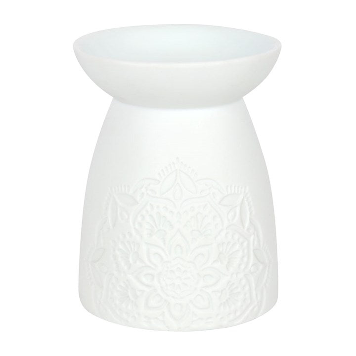 Tall Mandala Ceramic Wax Melt Burner
