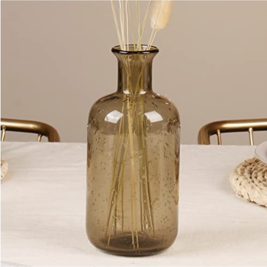 Water Effect Glass Vase - Unique Design