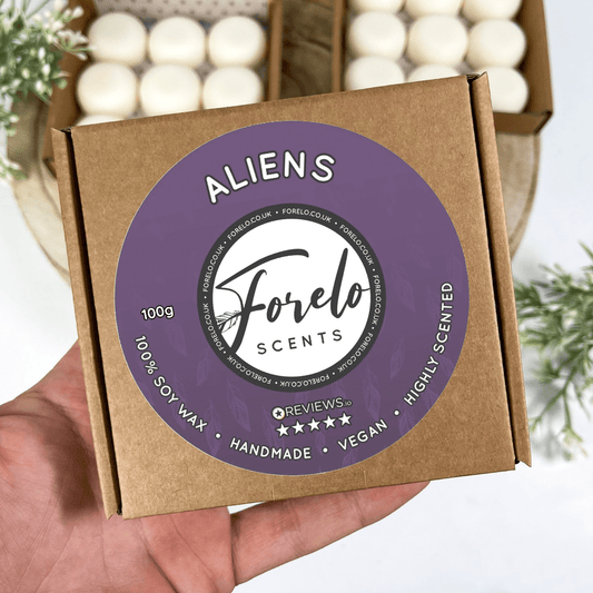 Aliens · Perfume Soy Wax Melt Highly Scented Home Fragrance - Forelo Scents